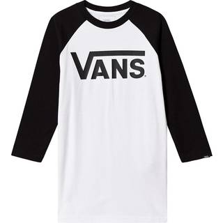 Vans Classic Raglan T-shirt Børn Hvid/Sort