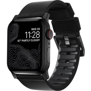 Nomad Apple Watch (42/44/SE/45/46/49mm) Active Band Pro Rem - Classic Brown / Black Hardware