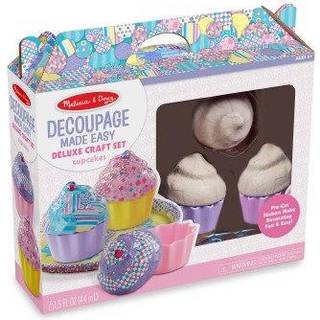 Lav decoupage cupcakes