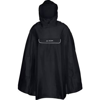 Vaude Regnbukser Valdipino Poncho Sort