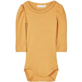 NAME IT Pufærme Modal Body Kabexi Spruce Yellow