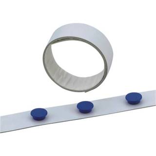 Durable magnetbånd 5 meter x 35 mm selvklæbende hvid