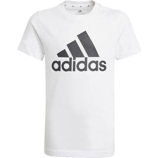 Essentials Big Logo Cotton T-shirt - White / Black - 128