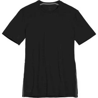 Icebreaker Men's Anatomica Shortsleeve Crewe Black, Black/Monsoon, M