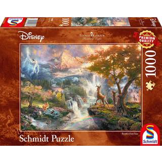 Disney - Bambi's First Year by Thomas Kinkade 1000 Piece Schmidt Puzzle