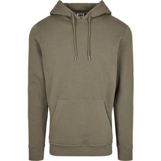 Urban Classics Økologisk Basis Hoodie Oliven - M