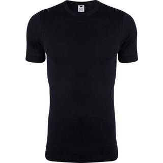 Dovre Rib T-Shirt - Black - Medium * Kampagne *