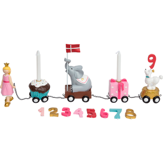 Prinsesse Fødselsdagstog med navn, Pige fra Kids by Friis