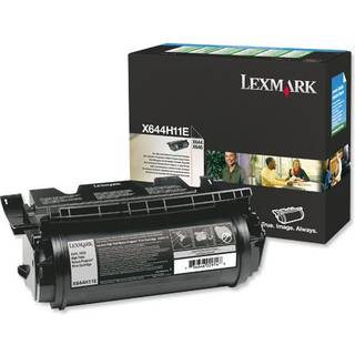 Lexmark Tonerkassette sort 21.000 sider, høj kapacitet, return X644H11E