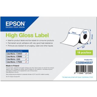 Epson - højglans-etiketter
