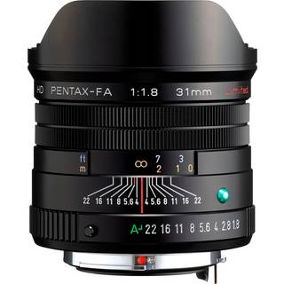 Pentax HD FA 31mm f/1.8 Limited black Pentax K full frame