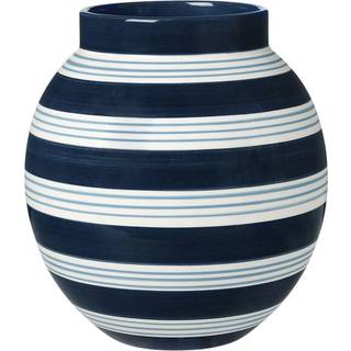 Kähler Omaggio Nuovo vase mørkeblå, H20,5 cm