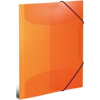 HERMA Elasticated folder A4 PP translucent light blue