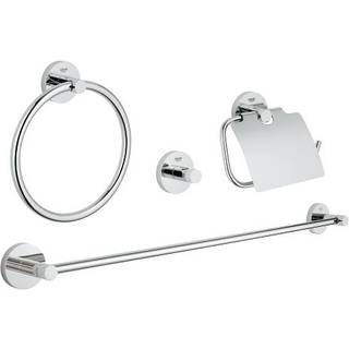 Grohe Essentials tilbehørssæt Tilbehørssæt 4 i 1, hånd. hold, krog, ring, papir
