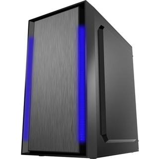 Gembird FORNAX-960B - tower - micro ATX - Kabinet - Miditower - Sort