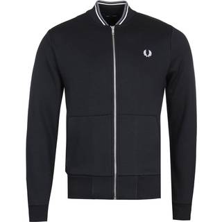 Sweatshirt FRED PERRY Zip Through Sweatshirt Black XL - Black - XL