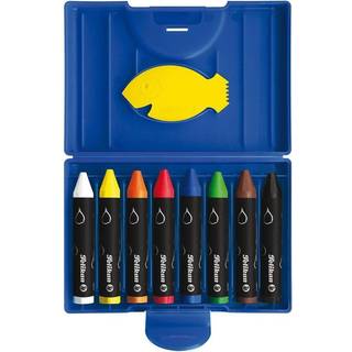 Wachsmaler rund mit blauem Etui