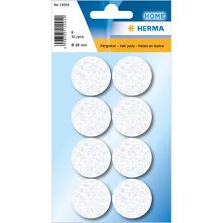 Herma Home filtfødder ø28 hvid (8)