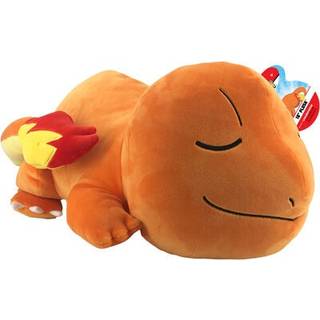 sovende Charmander bamse - 45cm - pokemon