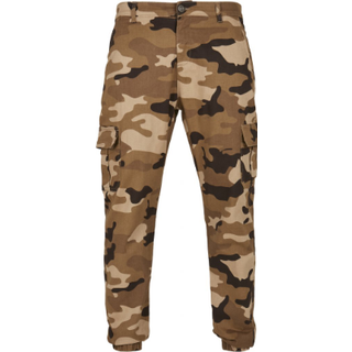 Urban Classics Camo Cargo Joggingbukser 2.0 Mørk Earth camo 32