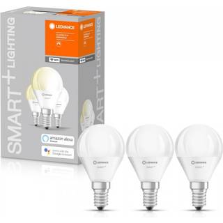LED-lampe Smart+ Wi Fi, dæmpbar, E14, 4,9 W, 3-pak