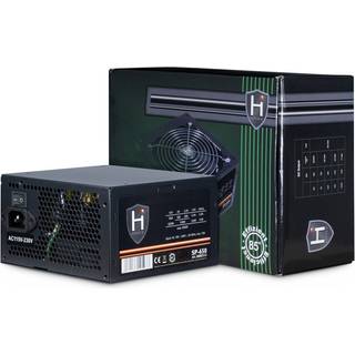 Inter-Tech HiPower SP-650 Strømforsyning - 650 Watt - 120 mm - ATX 2.4 - 80 Plus