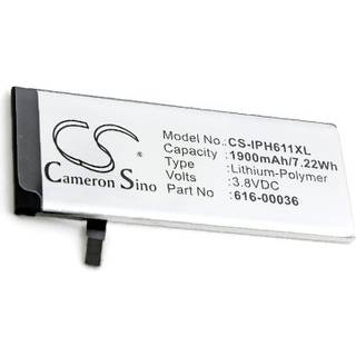 Batteri til SiGN iPhone 6S, 2200mAh højkapacitetsbatteri