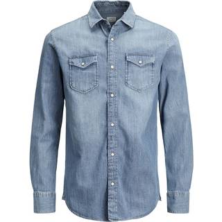 Jack & Jones SHERIDAN SHIRT L/S Medium Blue Slim