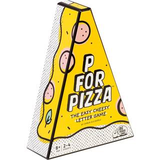 P for Pizza Board Game: Byg en kæmpe pizza før nogen anden familie rejsespil fantastisk til voksne og børn | Perfekt til ferie og camping