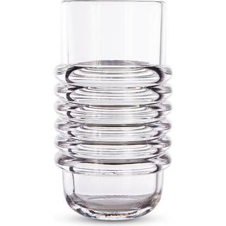 Tom Dixon Vases - 'Press' vase, large in clear glass