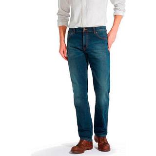 WRANGLER TEXAS JEANS STRETCH MED LIDT SLID 38/34