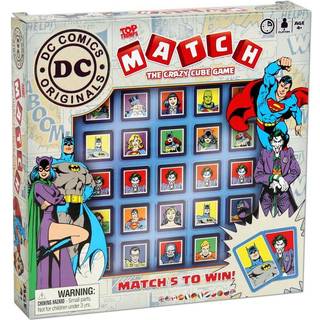 Winning Moves Top Trumps Match - DC Comics: The Crazy Cube Game (English)