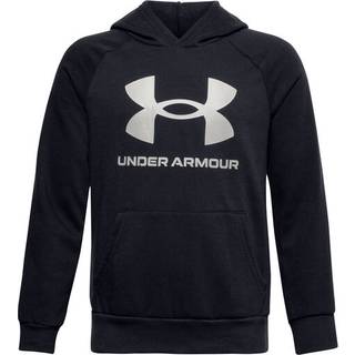 Sweatshirt med hætte Under Armour RIVAL FLEECE HOODIE 1357585-001 Størrelse YSM