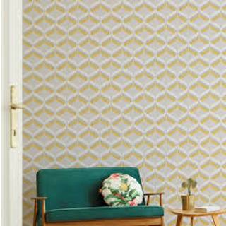 Fresco Wallpaper Retro Ogee 107978