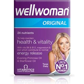 Vitabiotics - Wellwoman Original Multivitamin til kvinder, 30 kapsler
