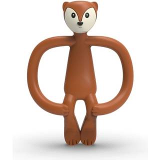 Matchstick Monkey Animal Collection Tandbørste med bidering Fox 1 stk. - 1 stk.