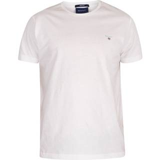 Gant Original logo t-shirt - Hvid - Str. S - Modish.dk
