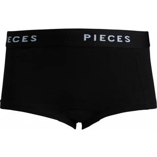 Pieces dame hipsters PCLOGO LADY - Black - XS