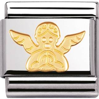 Nomination Gold Angel Charm