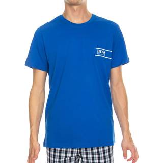 BOSS RN 24 Crew Neck T-shirt - Cornblue - Medium * Kampagne *