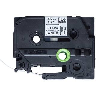 FLe-2511 hvid tape med labels 21x45mm, Brother FLE2511