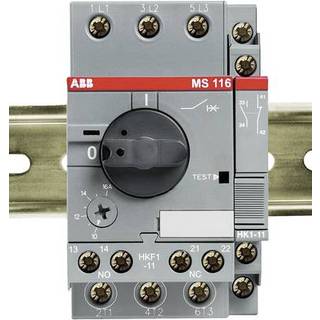 ABB Håndbetjent motorværn ms116 indstillingsområde 6,3-10,0a