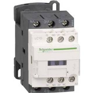 Schneider Electric Tesys d kontaktor lc1d09p7, 3p 9a ac-3 4kw@400v, 1no+1nc hjælpe kontakt, 230v 50/60hz ac spole