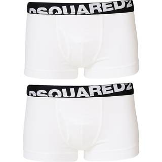 DSQUARED2 Underwear 2 Pack Trunks White