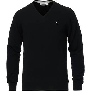 J.Lindeberg Lymann True Merino V-Neck Pullover Black