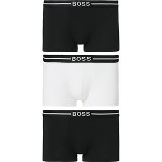 BOSS 3-pak Organic Cotton Trunk - White/Black - X-Large * Kampagne *