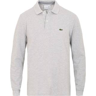 Lacoste Original Long Sleeve Polo Piké Silver Chine