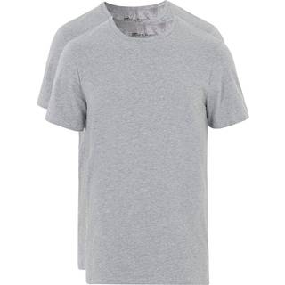 Bread & Boxers 2-Pack Crew Neck Tee Grey Melange