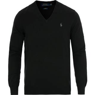 Polo Ralph Laurentil mænd. 710670789003 Slim Fit Sweater 710670789003 sort (S), Casual, Bomuld