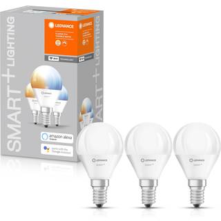 LEDVANCE SMART+ krone 40W/2700-6500 mat E14 WiFi 3 pak